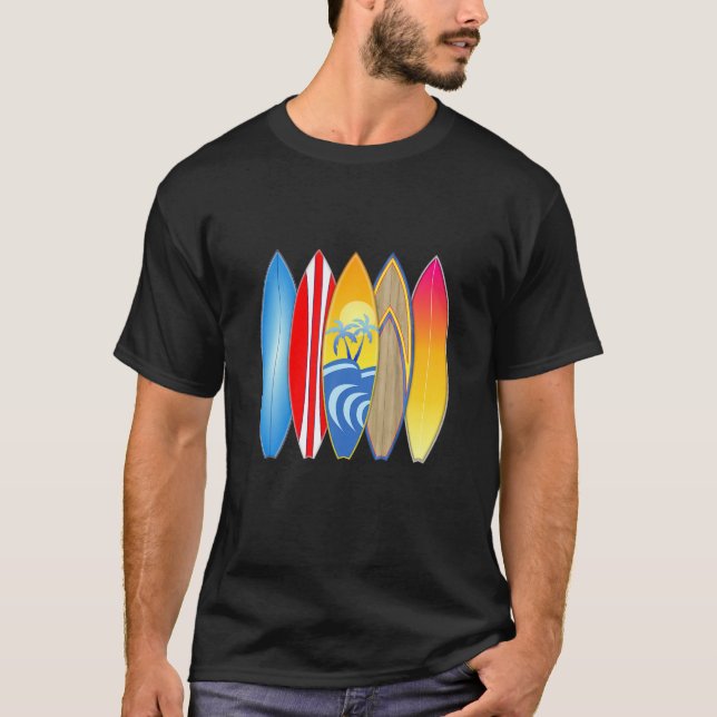 Camiseta Surf Vintage Retro (Anverso)