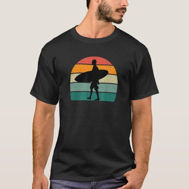 Camiseta Surf Wave Surf Water Sea Windsurfer Surf (Anverso)