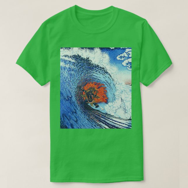 Camiseta Surf y destruir T (Diseño del anverso)