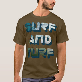 Camiseta Surf y vida en la playa de Turf