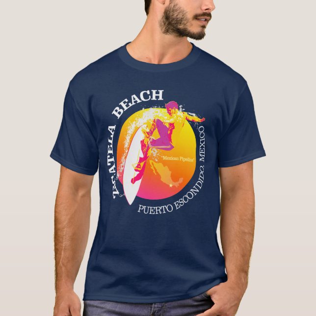 Camiseta Surf Zicatela (Anverso)