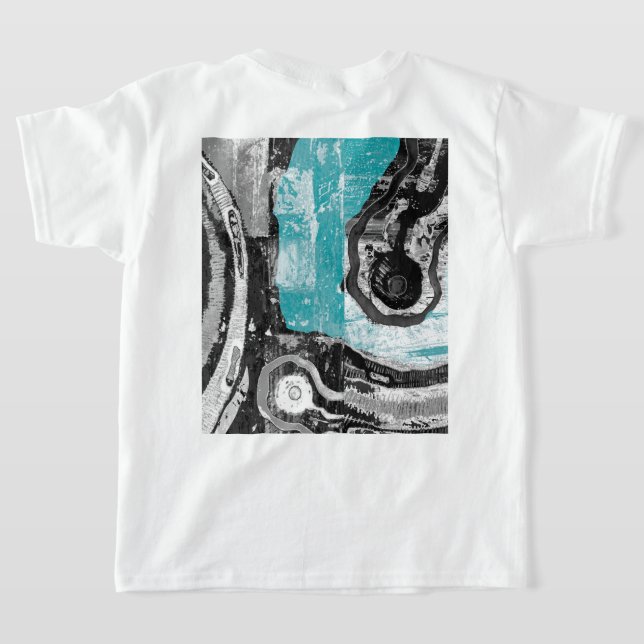 Camiseta Surface Current – Abstract Flow & Structure T-shir (Distribución Reverso )
