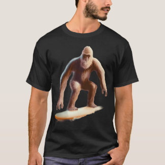 Camiseta surfando divertido