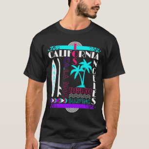 Camiseta Surfboard Beach California Retro Surfing Windsurf