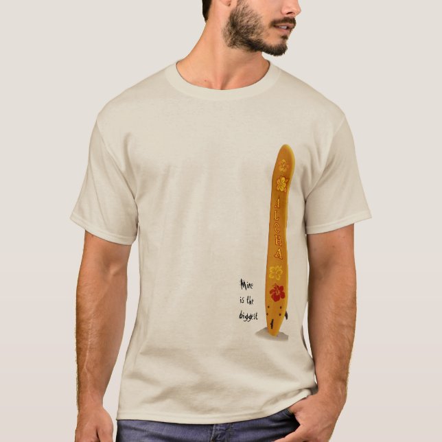 Camiseta Surfboard con Aloha (Anverso)