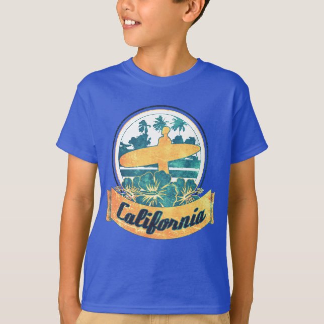 Camiseta Surfboard de California (Anverso)