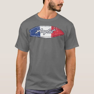 Camiseta Surfboard de la bandera de Francia de Anglet