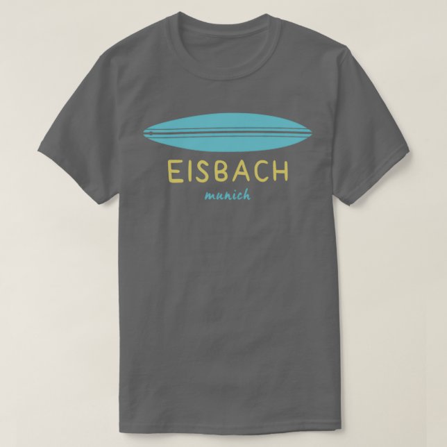 CAMISETA SURFBOARD EISBACH MUNICH (Diseño del anverso)