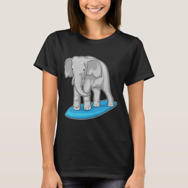 Camiseta Surfboard Elephant (Anverso)