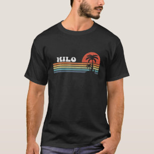 Camiseta Surfboard Hilo Hawaii HI Hawaii Island Palm Tree