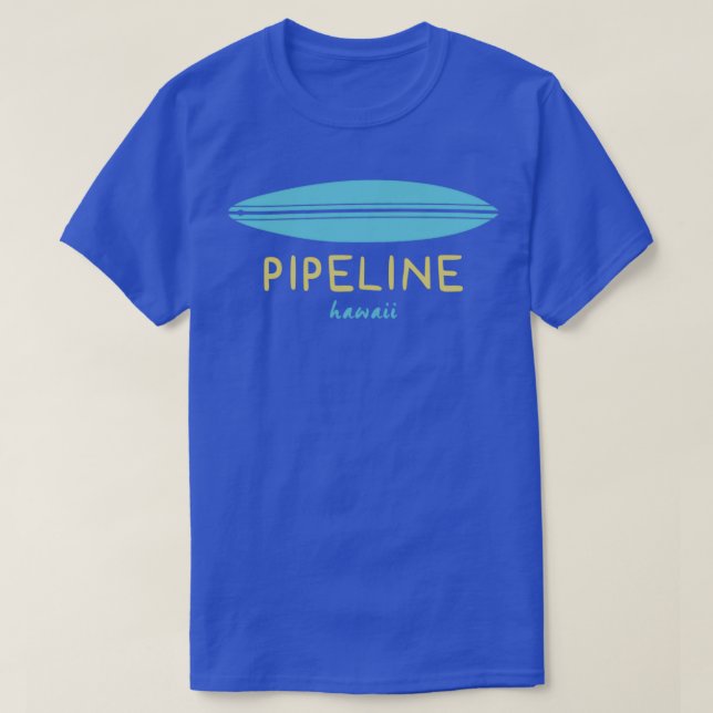 CAMISETA SURFBOARD PIPELINE HAWAII (Diseño del anverso)