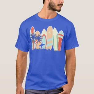Camiseta Surfboard Retro Vintage Surfboard Wave S