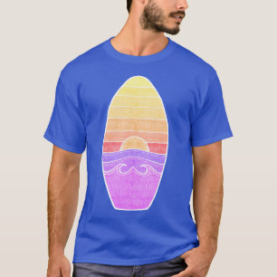 Camiseta Surfboard Summer Sunset TShirt