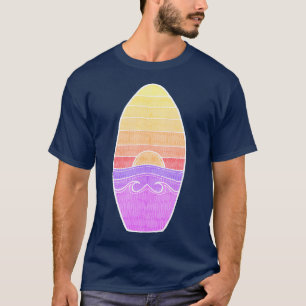 Camiseta Surfboard Summer Sunset TShirt