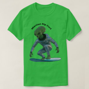Camiseta Surfboard Surfing Space Marciano Montando una Ola