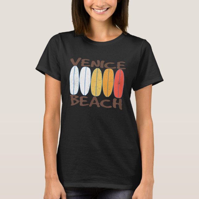 Camiseta Surfboard Venice Beach (Anverso)