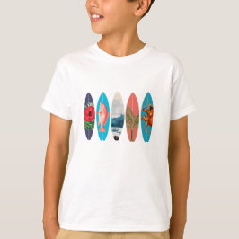 Camiseta Surfboards coloridas