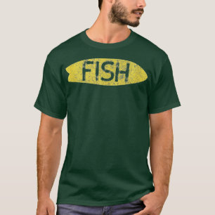 Camiseta Surfboards Vintage Retro Fish Style