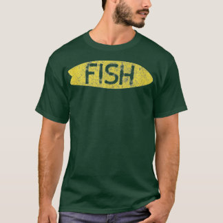 Camiseta Surfboards Vintage Retro Fish Style