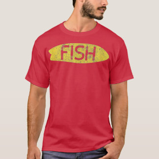Camiseta Surfboards Vintage Retro Fish Style 