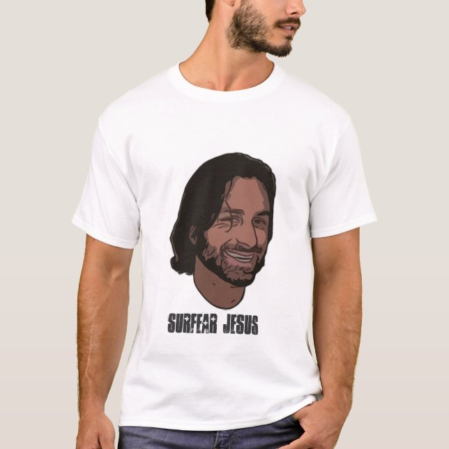 Camiseta Surfear Jesús (Anverso)