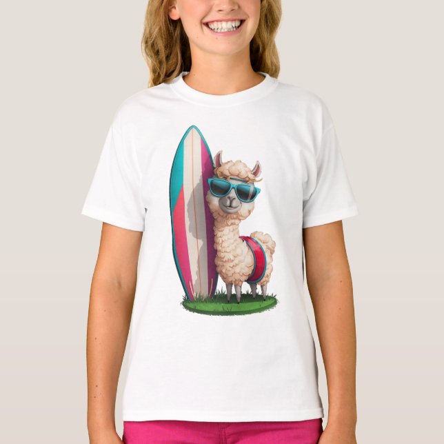 CAMISETA SURFER ALPACA (Anverso)