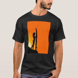 Camiseta Surfer Chica Sunset