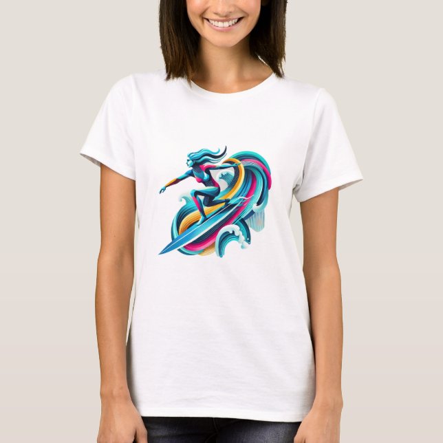 Camiseta Surfer chica T-Shirt (Anverso)