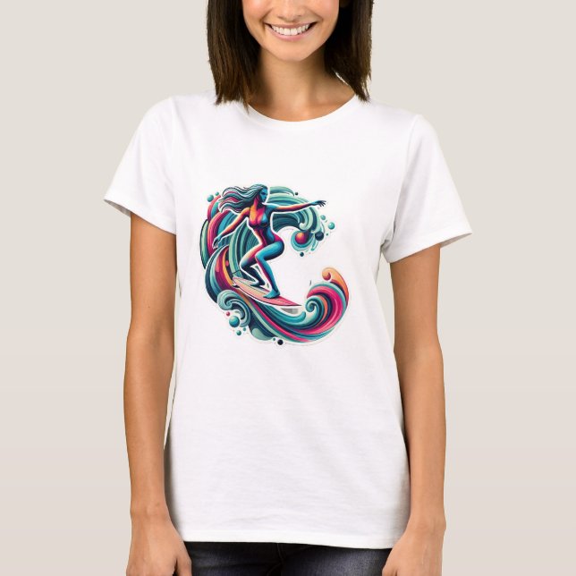 Camiseta Surfer chica T-Shirt (Anverso)
