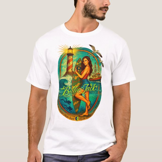 Camiseta Surfer Chica Tshirt (Anverso)