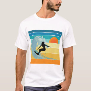 Camiseta Surfer Chica Vintage Sunset