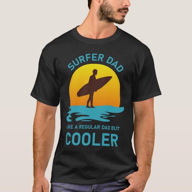 Camiseta Surfer dad  - Surfing (Anverso)