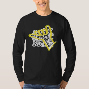 Camiseta Surfer Hang Loose Shaka Surf Summer Shirt For Birt