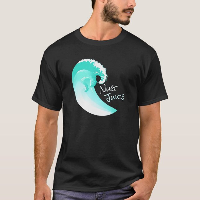 Camiseta Surfer Nug Juice Awesome Barrel Energy Wave Rider (Anverso)