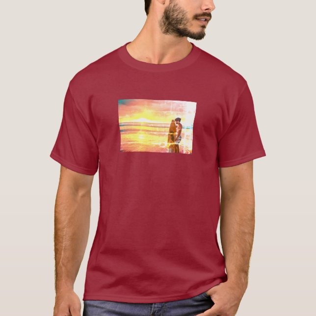 Camiseta Surfer Sunrise (Anverso)