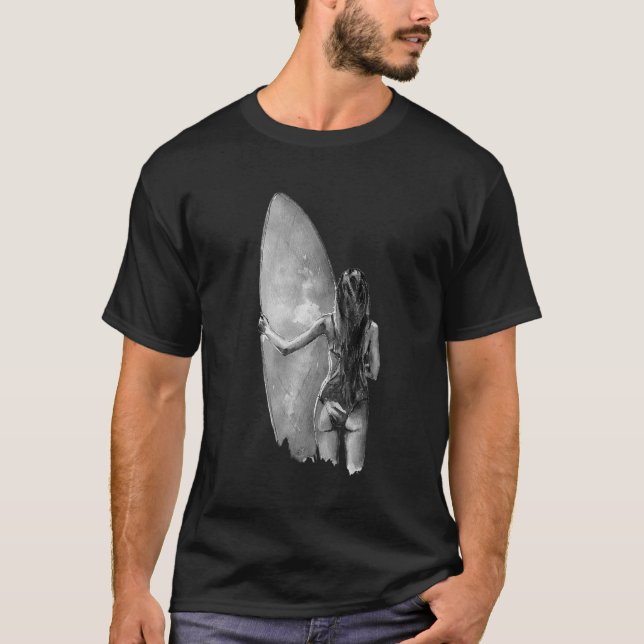 Camiseta Surfer Surfboard Surfboard Beach Wave Rider (Anverso)
