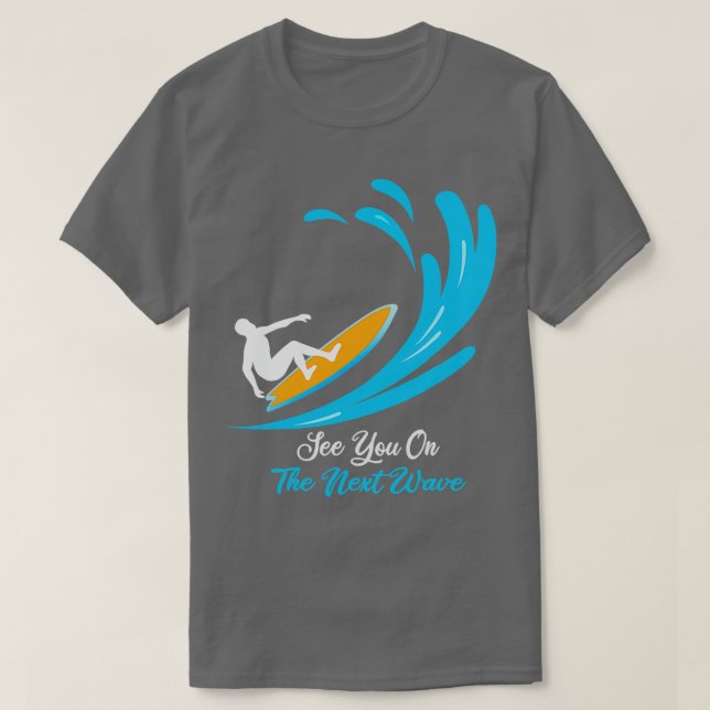 Camiseta Surfer Surfing Surfing Surfboard Ocean (Diseño del anverso)