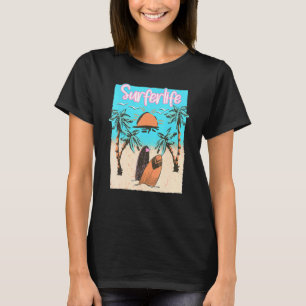 Camiseta Surferlife Surfing Playa Surfer Vintage Surf