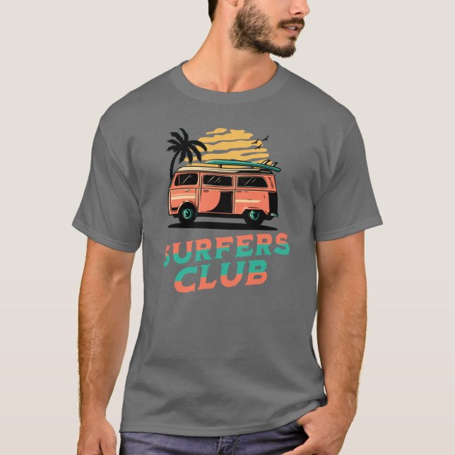 Camiseta Surfers Club Van (Anverso)