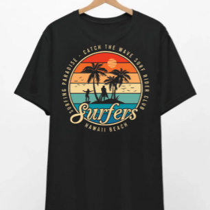 Camiseta Surfers Hawaii Beach