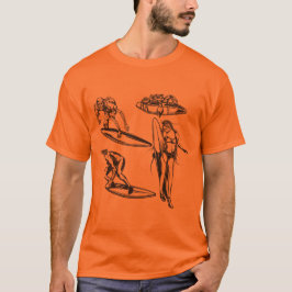 Camiseta Surfers Vintage Surf Design