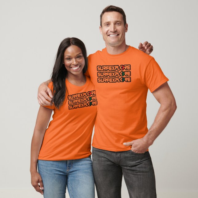 Camiseta SurfEXPLORE + Algodón Orgánico de Bella Canvas (Unisexo)