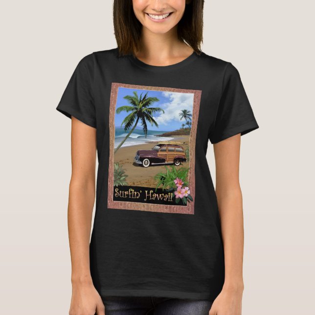Camiseta Surfin' Hawaii (Anverso)
