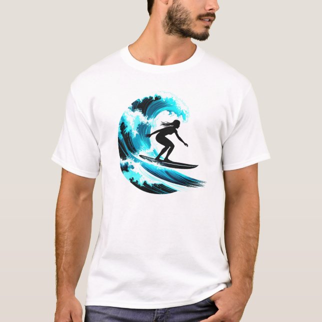 Camiseta surfing (Anverso)