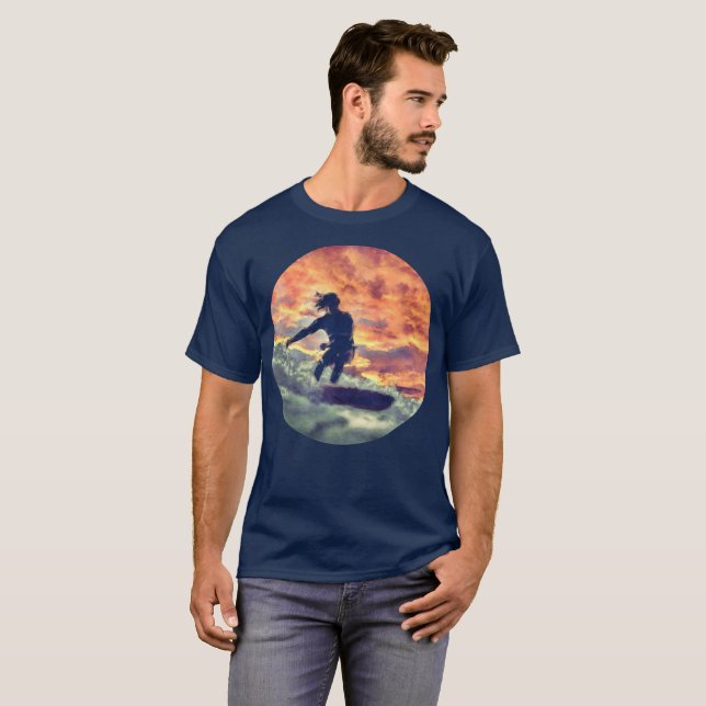 Camiseta Surfing (Anverso completo)