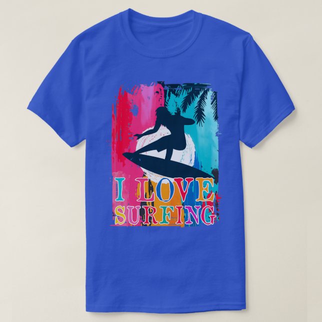 Camiseta Surfing 2 (Diseño del anverso)