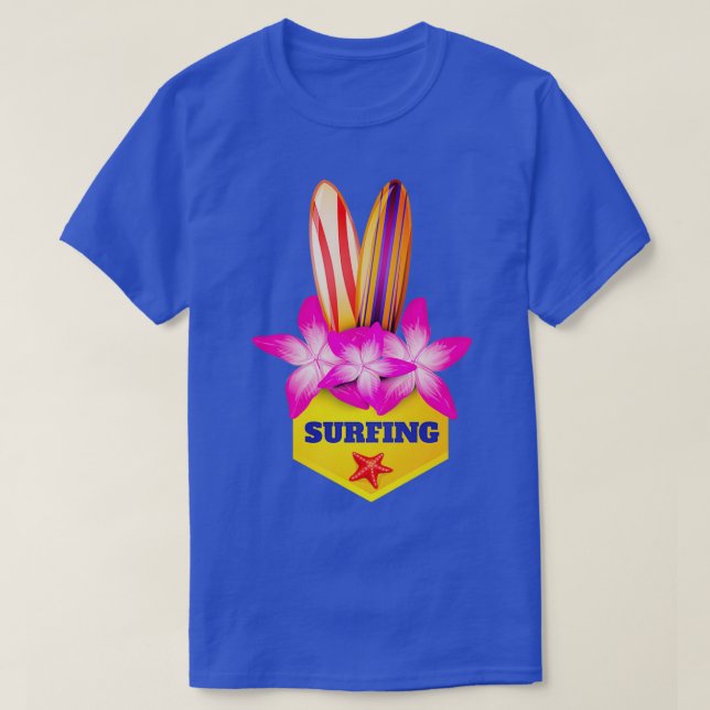 Camiseta Surfing 6 (Diseño del anverso)