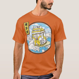 Camiseta Surfing Banana Milk Carton Japan Wave Kawaii Vapor