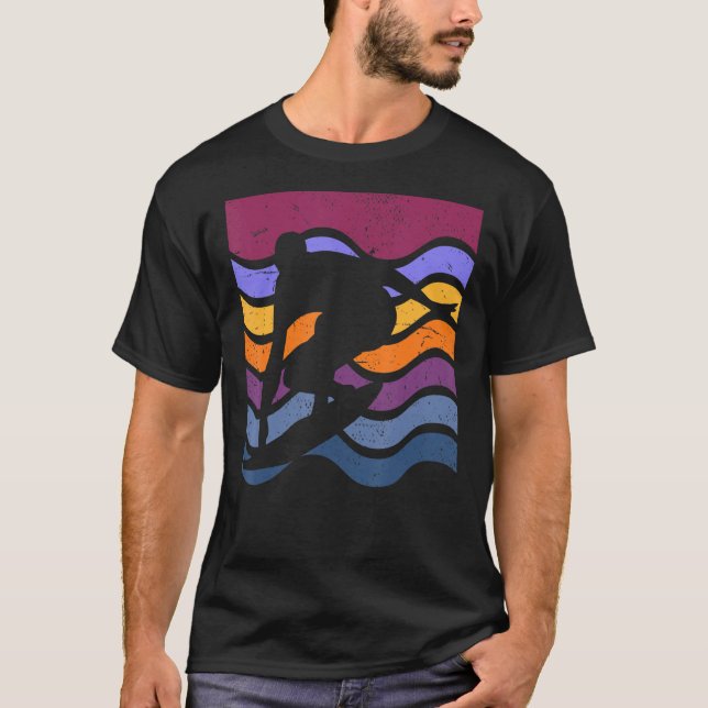 Camiseta Surfing Beach Surfer Surf Summer Ocean Waves (Anverso)