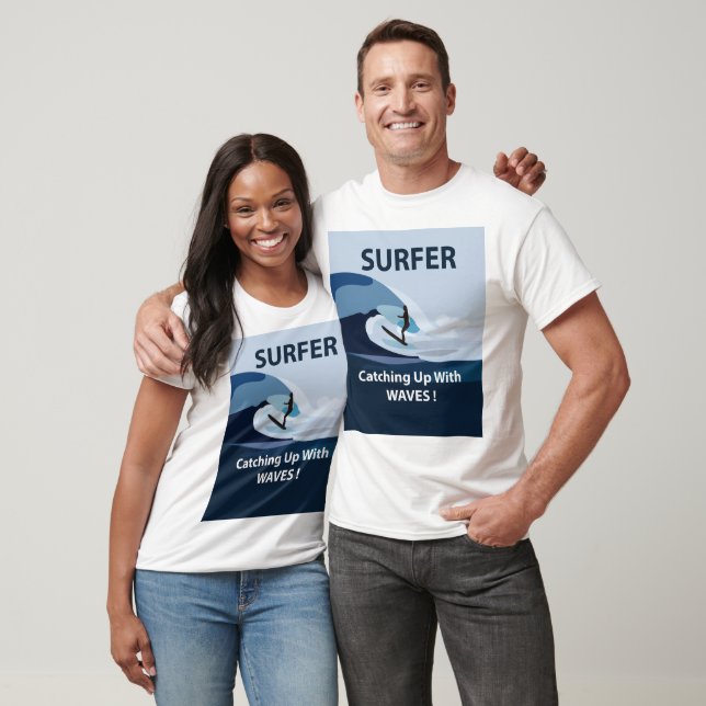 Camiseta Surfing Beach Surfing (Unisexo)